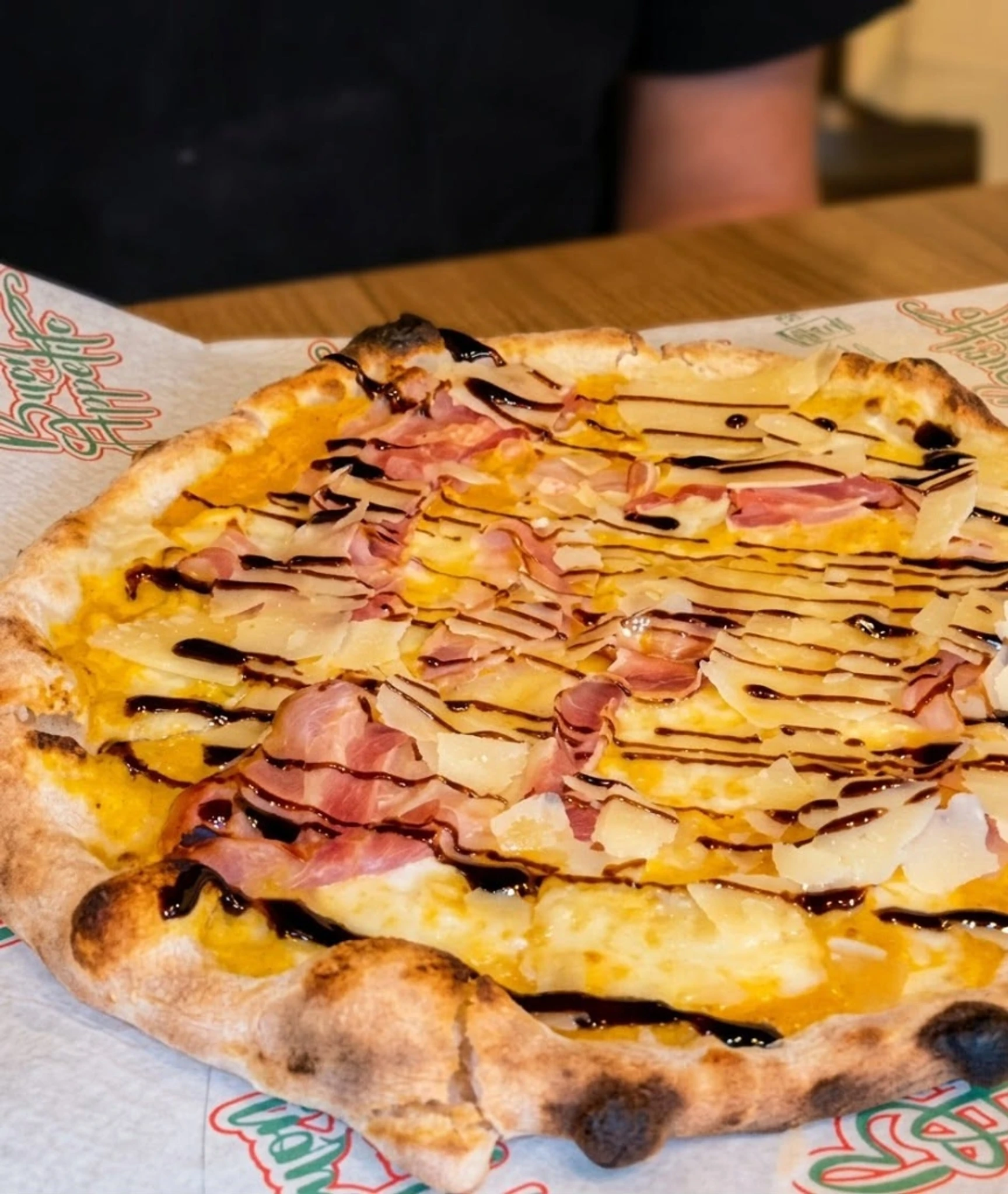 Una delle pizze speciali di Desideria